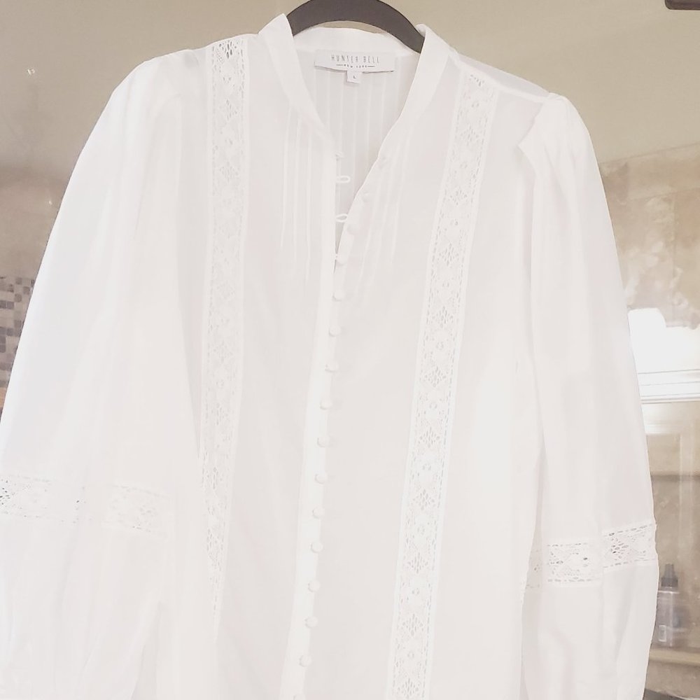 Hunter Bell Button up Blouse